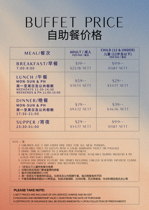 A4 Buffet(14sept)