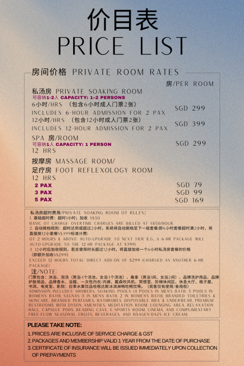 Room price